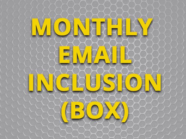Inclusion in Total Guide to Swindon Monthly Email Newsletter - Box